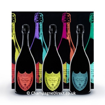 Dom Perignon Andy Warhol (3 x Limited Edition Bottles)