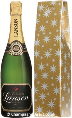 Lanson Black Label Brut NV Champagne 75cl in Gift Box