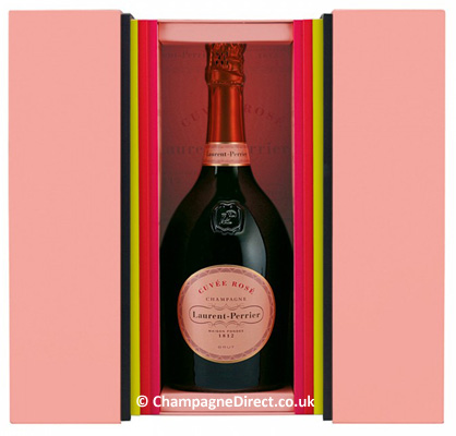 Laurent Perrier Rose NV 75cl in Eventail Box