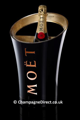 Moet & Chandon Black Resin Ice Bucket
