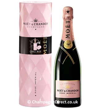 Moet & Chandon Rose NV 75cl in Chill Box