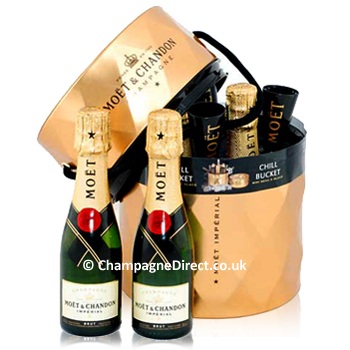 Moet & Chandon Chill Bucket (4 x Mini Moet 20cl)