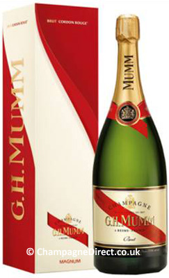 Mumm Cordon Rouge Brut NV Magnum (1.5 ltr) in Gift Box