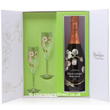 Perrier Jouet Belle Epoque 2004 75cl Glass Pack 