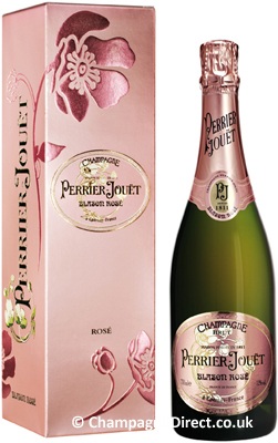 Perrier Jouet Blason Rose NV 75cl in Gift Box