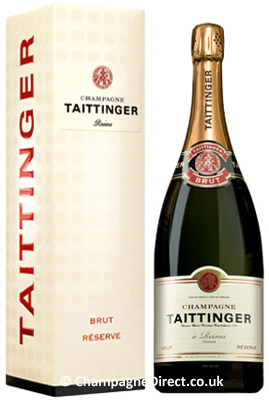 Taittinger Brut Reserve NV Magnum (1.5 ltr) in Taittinger Box