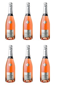 Langlois Chateau Cremant de Loire Rose 75cl (classic label) - CASE DEAL
