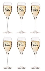 Ayala Champagne Glasses - Set of 6