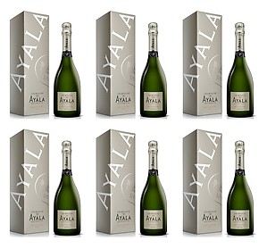 Ayala Brut Nature (Zero Dosage) NV 6 X 75cl - CASE DEAL