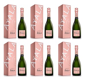Ayala Rose Majeur NV 6 X 75cl - CASE DEAL