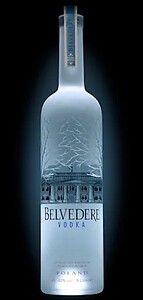 Belvedere Pure Vodka Jeroboam (3 ltr) - Light Up Bottle