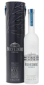Belvedere Pure Vodka 70cl in Gift Tin