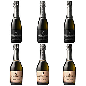Billecart-Salmon Champagne Half Bottles Mixed Case (6 x 37.5cl)