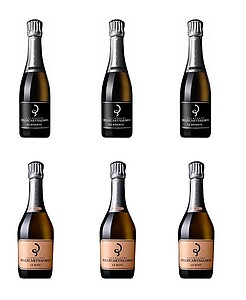 Billecart-Salmon Champagne Half Bottles Mixed Case (6 x 37.5cl)
