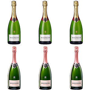 Bollinger Champagne Mixed Case (6 x 75cl)