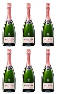 Bollinger Rose NV 6 X 75cl - CASE DEAL