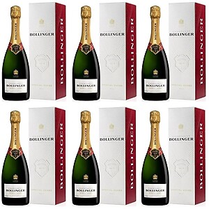 Bollinger Special Cuvee 6 X 75cl - CASE DEAL (Gift Box)