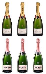 Bollinger Champagne NV Mixed Case (6 x 75cl)