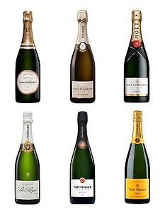 Brut Champagne Mixed Case (6 x 75cl)