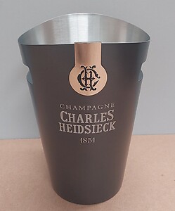 Charles Heidsieck Metal Ice Bucket