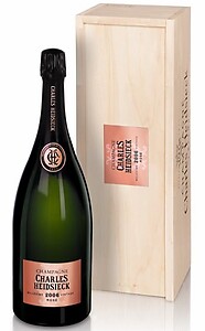 Charles Heidsieck Rose Millesime 2006 Magnum (1.5 ltr) in Wood Box