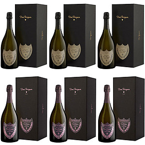Dom Pérignon Vintage Mixed Case (6 x 75cl)