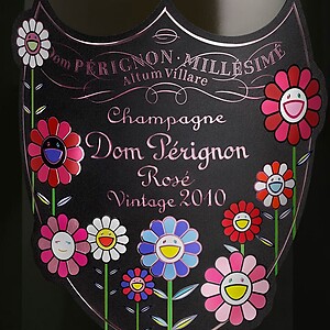 Dom Pérignon x Takashi Murakami Vintage Rose 2010 75cl in Gift Box