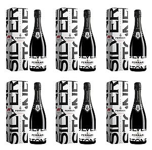 Ferrari F1 Silverstone Blanc de Blancs 6 X 75cl - CASE DEAL