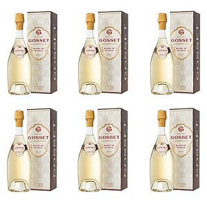 Gosset Grand Blanc de Blancs 6 X 75cl - CASE DEAL