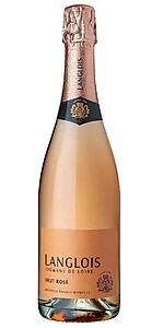 Langlois Chateau Cremant de Loire Brut Rose 75cl