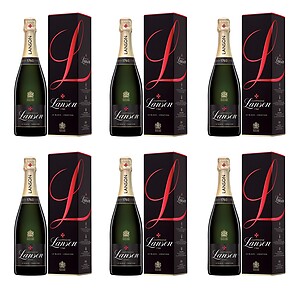 Lanson Le Black Creation Brut NV 6 X 75cl - CASE DEAL