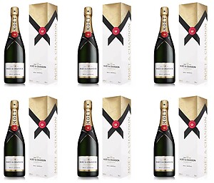 Moet & Chandon Impérial Brut NV 6 X 75cl - CASE DEAL (Gift Box) Moet & Chandon Impérial Brut NV 6 X 75cl - CASE DEAL (Gift Box)