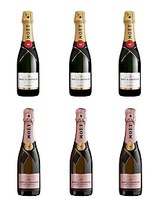 Moet & Chandon Half Bottles Mixed Case (6 x 37.5cl)