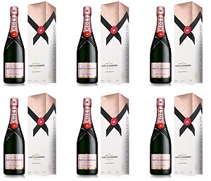 Moet & Chandon Rose Impérial NV 6 X 75cl - CASE DEAL (Gift Box) Moet & Chandon Rose Impérial NV 6 X 75cl - CASE DEAL (Gift Box)