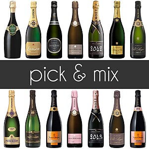 Pick & Mix Vintage Champagne Mixed Case (6 x 75cl)