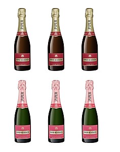 Piper-Heidsieck Half Bottles Mixed Case (6 x 37.5cl)