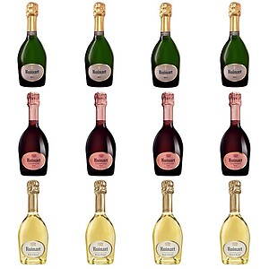Ruinart Champagne Half Bottles Mixed Case (12 x 37.5cl)