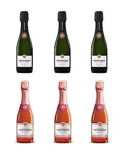 Taittinger Champagne Half Bottles Mixed Case (6 x 37.5cl)