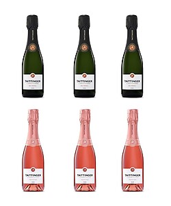 Taittinger Champagne Half Bottles Mixed Case (6 x 37.5cl)