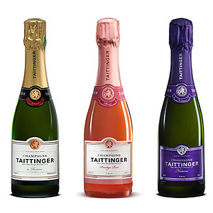 Taittinger Champagne Half Bottles Selection (3 x 37.5cl)