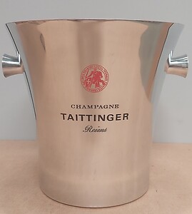 Taittinger Metal Ice Bucket - ex. Display