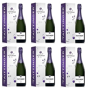 Taittinger Nocturne Sec 6 X 75cl - CASE DEAL