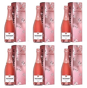 Taittinger Prestige Rose NV 6 X 75cl - CASE DEAL