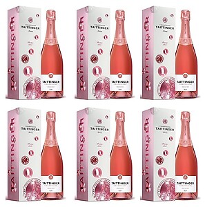Taittinger Prestige Rose NV 6 X 75cl - CASE DEAL