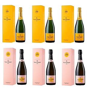 Veuve Clicquot Mixed Case (6 x 75cl)