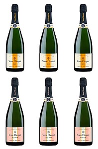 Veuve Clicquot Rich Mixed Case 6 X 75cl