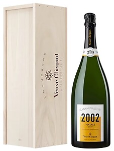 Veuve Clicquot Vintage 2002 Magnum (1.5 ltr) in Wood Box