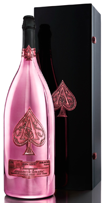 Armand de Brignac Rose Salmanazar (9 ltr) in AdB Box