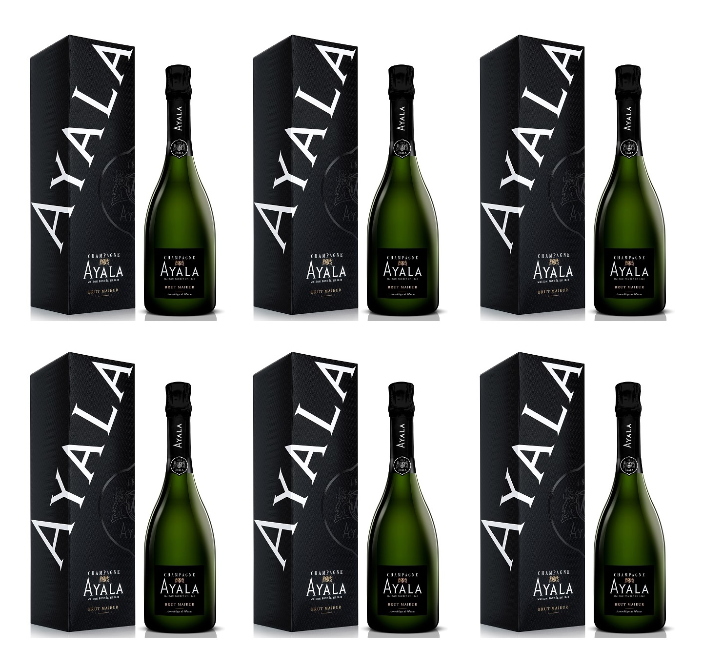 Ayala Brut Majeur NV 6 X 75cl - CASE DEAL
