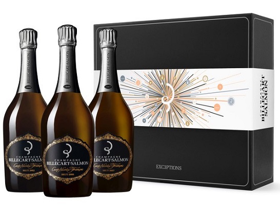 Billecart-Salmon Cuvee Nicolas-Francois Gift Pack (3 x 75cl)